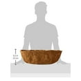 thumbnail image 4 of Bosmere F916 24 Inch Window Basket Replacement Liner - Brown - with AquaSav, 4 of 5
