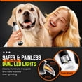 thumbnail image 6 of Electric Dog Nail Trimmer Cats Toenail Trimmers Pet Nail Grinder 5-Speed USB Electric Rechargeable, 6 of 10