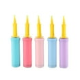 thumbnail image 2 of TUITOONM Balloon Pump Hand Push Mini Portable Manual Balloon Inflator Hand Blower Air Pumper for Birthday Party Decoration Holiday Supplies, 2 of 3
