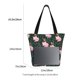 thumbnail image 3 of Balery Pink Sleeping Fox Bolsa de Hombro con Diseño, Bolsa Grande y Duradera, Bolsa Versátil para Compras, 3 of 6