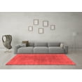 thumbnail image 3 of Ahgly Company Indoor Rectangle Abstract Red Contemporary Area Rugs, 2' x 3', 3 of 4