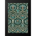 thumbnail image 2 of Vess, June Erica 11x14 Black Modern Framed Museum Art Print Titled - Verdant Tapestry IV, 2 of 5