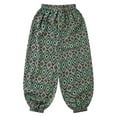 thumbnail image 4 of TiaoBug Girls Harem Pants Summer Print Smocked Waisted Loose Pants Dance Sports Palazzo Yoga Trousers Type C 9-10, 4 of 7