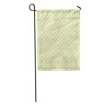 thumbnail image 1 of POGLIP Yellow Chevron Simple Colorful Green Zig Zag Pattern White Abstract Angle Garden Flag Decorative Flag House Banner 12x18 inch, 1 of 1