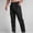 Black, variant on Mens Cargo Pants Loose Fit Casual Sweatpants Outdoor Straight Athletic Pants Work Hiking Joggers with Pockets