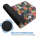 thumbnail image 6 of Long Mouse Pads for Desk,Pioneer Flower Floral Print Pattern Desk Mats on Top Of Desks, Desk Mouse Pad Extra Large with 3mm Non-Slip Base and Stitched Edge for Gaming,Office,Work,Home 31.5"x15.7", 6 of 6