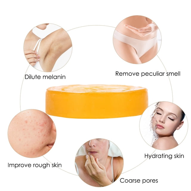 Jabón Hidratante Para El Cuerpo De Las Axilas, Diluye La Melanina Y Elimina El Olor Peculiar, Mejora La De La Piel Y El Cabello