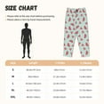 thumbnail image 2 of Salouo Watermelon Print Women's Pajama Pants Casual Loose Sweatpants PJs Flowy Pants Drawstring Palazzo for Women Wide Leg Pants Lounge Pajama -Medium, 2 of 8