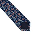 thumbnail image 4 of Cotton Silk Ties for Men Skinny Necktie Printed Floral Cot19, 4 of 5