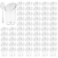 thumbnail image 3 of 50ml Mini Dessert Cups with Spoons Clear Plastic Parfait Appetizer Cup - Small Reusable Serving Bowl for Party Desserts Cups, 3 of 4
