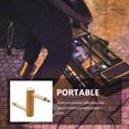 thumbnail image 1 of FOMIYES Adaptador Para Pedal De Guitarra 6.35 Mm Dorado Conexión Estable Sin Enredos, 1 of 7