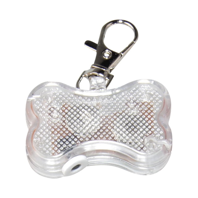 Pendentif Lumineux pour Animaux de Compagnie Chat Lumineux Anti-Perte Pendentif LED Os Pendentif Lumineux Collier