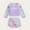 Purple, variant on ATOGUTA Girls Two Piece Swimsuit Set Long Sleeve Swim Shirt Bikini Shorts Beach Bathing Suit Purple, Size 3-8 Years