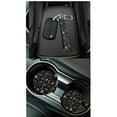 thumbnail image 4 of Jeiento Hippie Mushroom Car Seat Cover Full Set of 15 Steering Wheel Protector Auto Seatbelt Pads Cup Coaster Trash Can Air Vent Storage Box Rear View Mirror Cover Coasters Keychain, 4 of 7