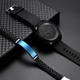 thumbnail image 4 of PENGXIANG 2Pcs Men Sports Waterproof Electronic Digital Luminous Wrist Watch + Bracelet, 4 of 10