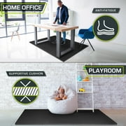 ProsourceFit Extra Thick Puzzle Exercise Mat 1, EVA Foam Interlocking Tiles