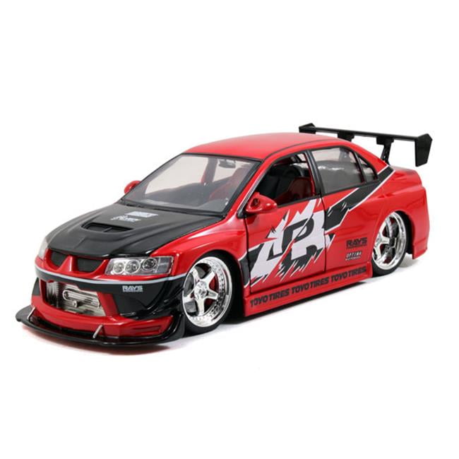 jada toys 1:18 mitsubishi evolution viii