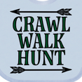 thumbnail image 4 of Inktastic Bow Hunting Crawl Walk Hunt Boys or Girls Baby Bib, 4 of 4