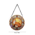 thumbnail image 3 of Guodhu Acrylic Puzzle Sun Catcher Fox 3D Crystal Puzzle Wall Hanging 100 Pieces 7.4 Inch Window Suncatcher Rainbow Maker for Home Office Mixed Material(multicolour U), 3 of 7