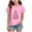 B2-Pink, variant on sdbrld Girls Christmas Shirt for Kids Crew Neck Short Sleeve Christmas‑themed Casual Holiday Tee Tops Pink Sizes 5-6 Years