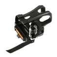 thumbnail image 3 of RUNROTOO 1Par Clip Para Pedal De Nylon Negro Con Correa Para Uso En Bici De, 3 of 8