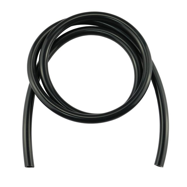 Ucreative Manguera de tubo de vacío de silicona de alta temperatura, ID de 5 pies, 5/16 "(8 mm), presión máxima de 130 PSI, color negro