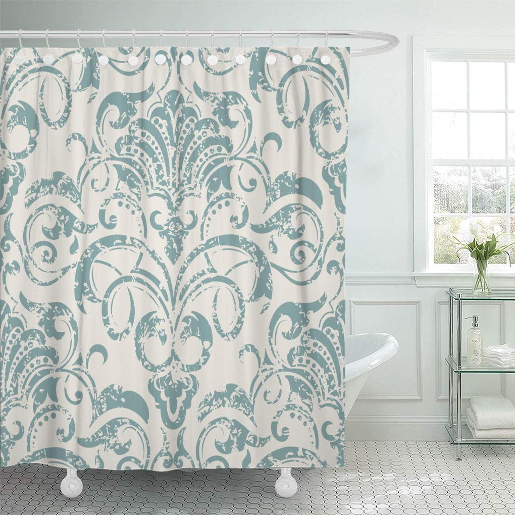SUTTOM Pattern Damask Elegant Luxury Vintage Wall Baroque Royal Floral