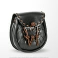 thumbnail image 2 of Medieval Renaissance Scottish Costume Sporran Genuine Leather Kilt Pouch Purse, 2 of 4