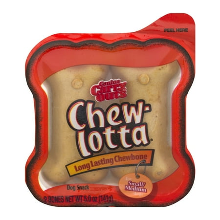 Chew-lotta Canine Carry Outs Dog Treat, 2 Ct.