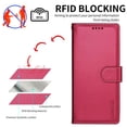 thumbnail image 6 of For Samsung Galaxy S26 Plus 5G 6.7inch Phone Case Wallet, RFID Blocking Magnetic Buckle Flip Leather TPU Cover with Card Holder Wrist Strap Shockproof Phone Case,Red,For Galaxy S26 Plus 5G, 6 of 9
