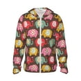 thumbnail image 2 of Lsque Cute Elephants UPF 50+ Lightweight Sun Protection Men's Women's Long Sleeve Shirt, Hoodie Performance -Medium, 2 of 9
