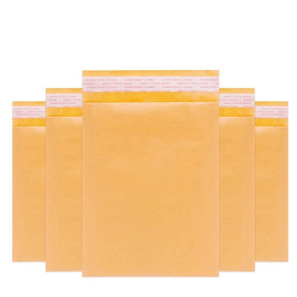 Self Sealing PREMIUM CUSHION KRAFT BUBBLE MAILER Case Bundle 100 Count (Multiple Sizes Available)