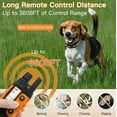 thumbnail image 3 of 3300Ft Electric Dog Training Collar Remote Control Waterproof Pet BehaviorFor 5-120lbs Dog With Shock Vibration, 3 of 5