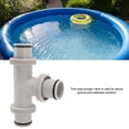 thumbnail image 3 of Válvula de émbolo de manguera 2 en 1 fácil instalación Válvula de émbolo de manguera de piscina dividida de goma elástica con 3 arandelas para reemplazo ANGGREK Otros, 3 of 8