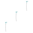 thumbnail image 2 of kurtrusly Wedding Decor With Simulated Calla - Choose Variety Of Colors And Styles With High 3D And Simulation Durable PU jewelry Blue 3PCS, 2 of 6