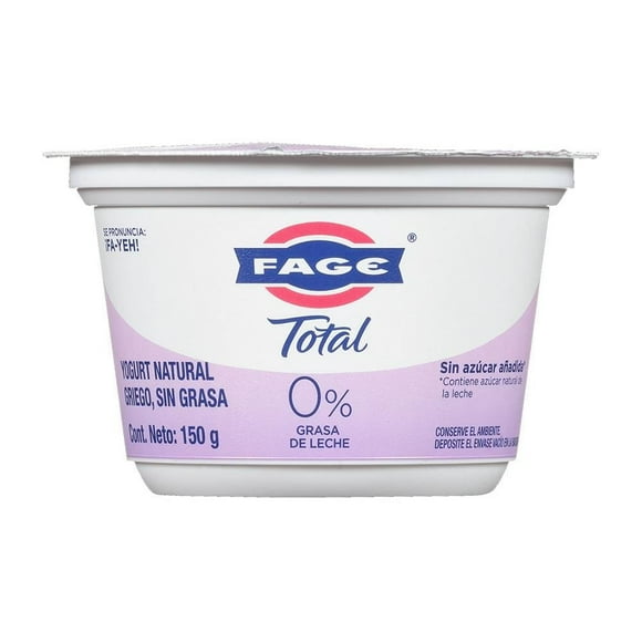 Yogurt Fage griego sin grasa nautral 150 g