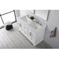thumbnail image 3 of Vanity Art 54 Inch Double Sink Bathroom Vanity with Ceramic Sink and Engineered Marble Top, Without Mirror, 3 of 5