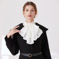 thumbnail image 3 of Ywmsfl Multilayer Jabot Collar for Women Daily Formal Outfit Fashionable Detachable Collar Neckpiece For Cocktial Theme Event, 3 of 11