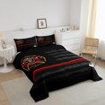 thumbnail image 2 of Set Twin Size,Juego de cama Bandera Americana Rayas Geométricas,Niños Niñas Adultos, 2 of 7