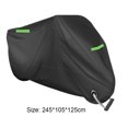 thumbnail image 4 of Cubierta De La Motocicleta Cubierta antipolvo, cubierta impermeable reflectante con orificios de bloqueo para bicicleta eléctrica Scooter Hugtrwg Accesorios para autos y motos, 4 of 9