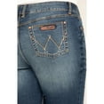 thumbnail image 4 of Wrangler Women's Retro Dark Mae Bootcut Jeans Plus Blue 26W x 32L, 4 of 6