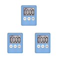 thumbnail image 4 of Temporizador digital de cocina Bearachild CBP143372 Pantalla LCD Alarma Gadget de cocina Azul, 4 of 6
