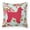 Multicolor, variant on Afghan Hound Shabby Chic Blue Roses Canvas Fabric Decorative Pillow BB1066