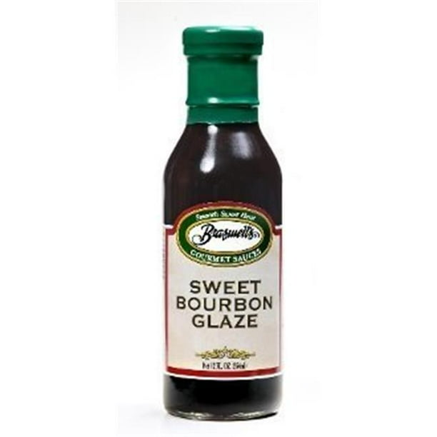 Braswell 287558 12 fl oz Sweet Bourbon Glaze, Pack of 6