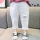 thumbnail image 3 of Pantalones vaqueros rasgados para niños y niñas, ropa de estilo informal, primavera y otoño, 3 of 4