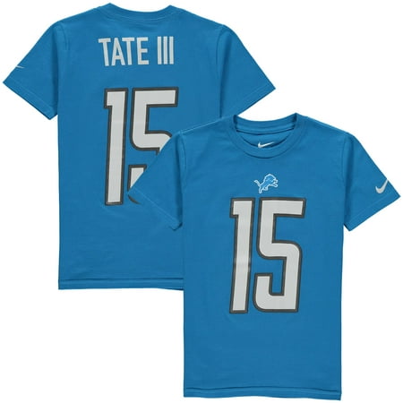 Golden Tate Detroit Lions Nike Youth Player Pride 2.0 Name & Number T-Shirt -