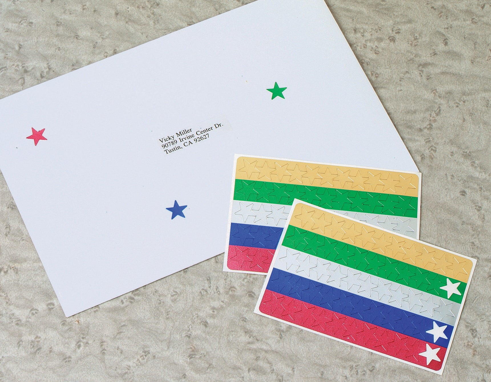 Avery Foil Star Labels, 1/2" Diameter, Assorted, 715 Count
