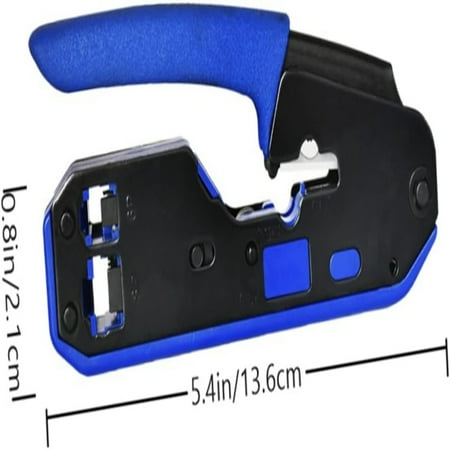 

High-Quality Single Piece Electrician Network Pliers - Professional Wire Stripper Tool with Durable ABS Plastic Handle - Versatile Tool for Telephone Line Installation - Perfect for Strip