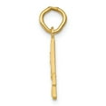 thumbnail image 2 of 14K Yellow Gold Charm Pendant Themed 4 Diamond-Cut 20 mm 7, 2 of 3