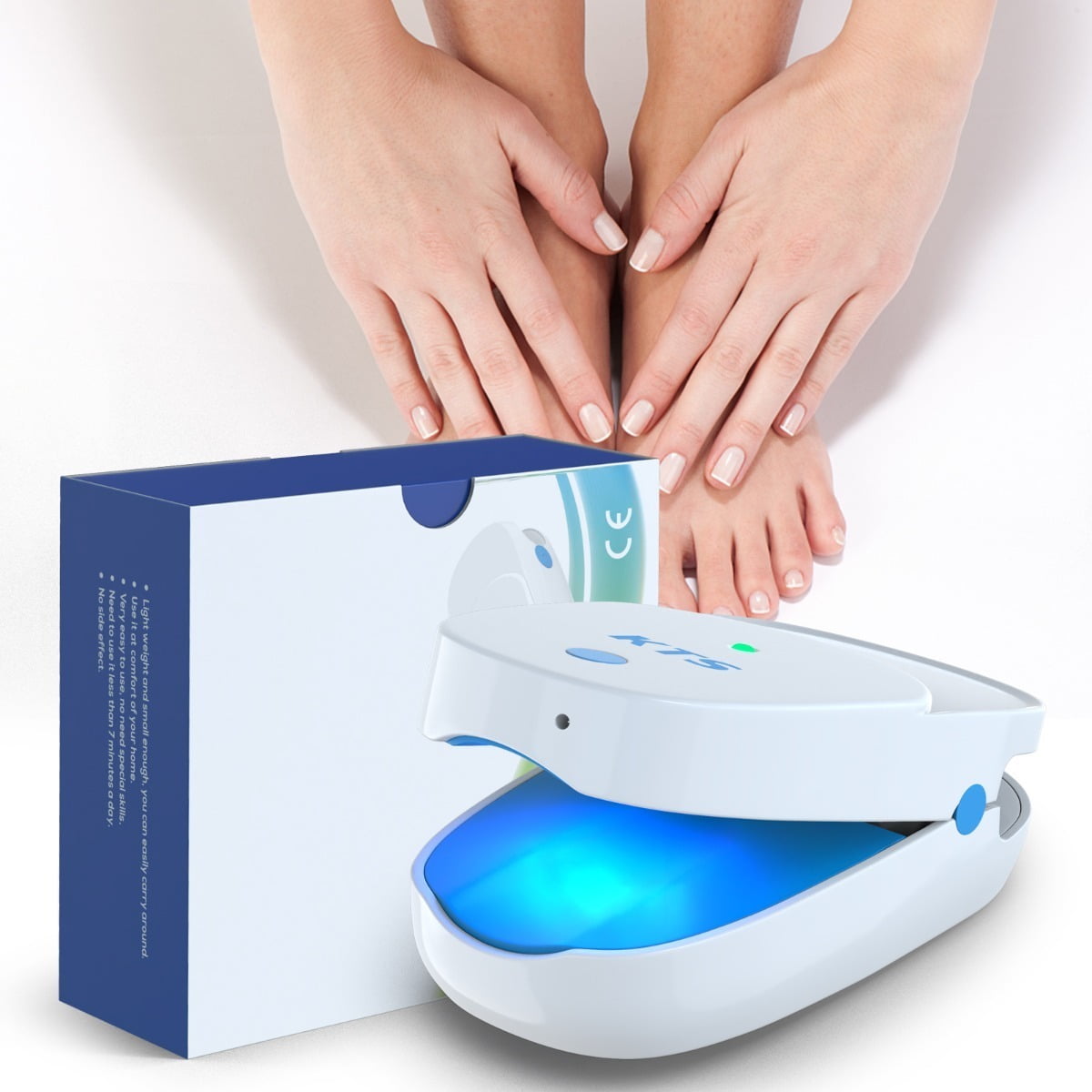 Yiget Nail Fungus Cleaning Device for Toenail Fungus and Onychomycosis ...